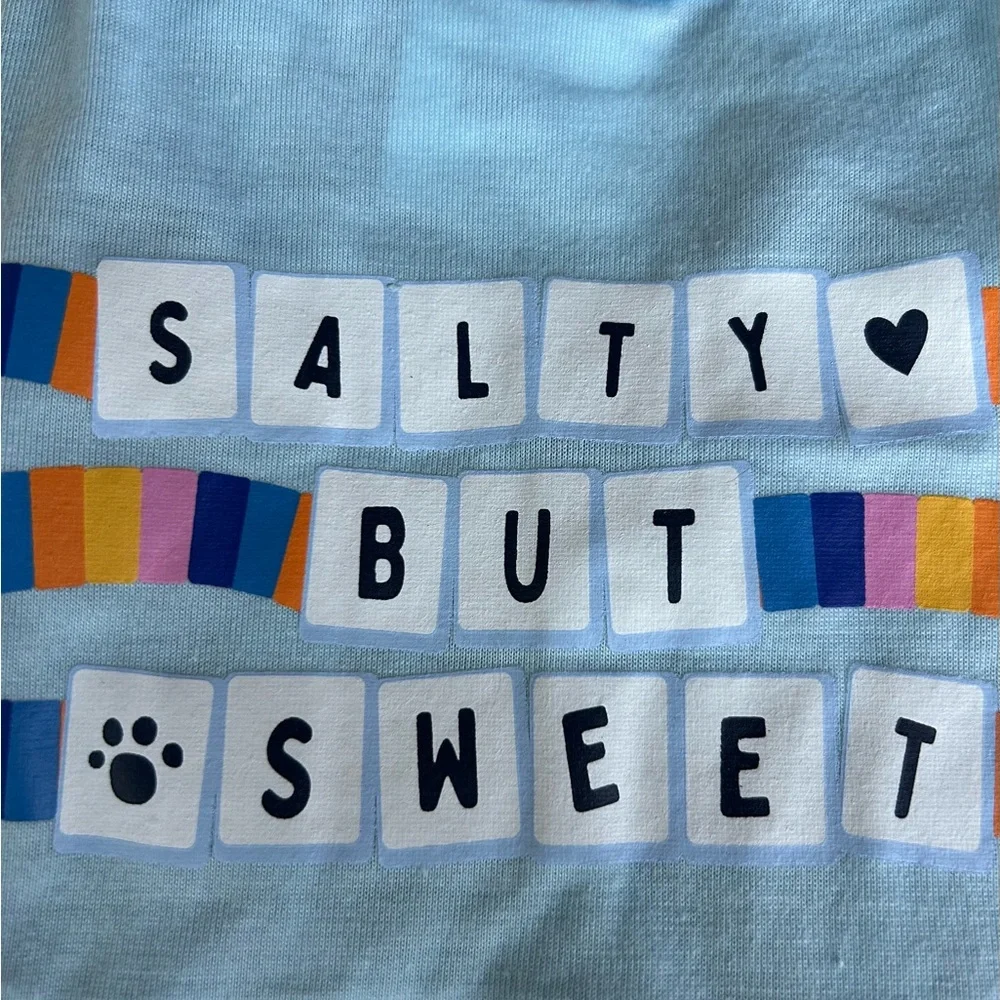 New Top Paw Salty but Sweet dog dress XS
